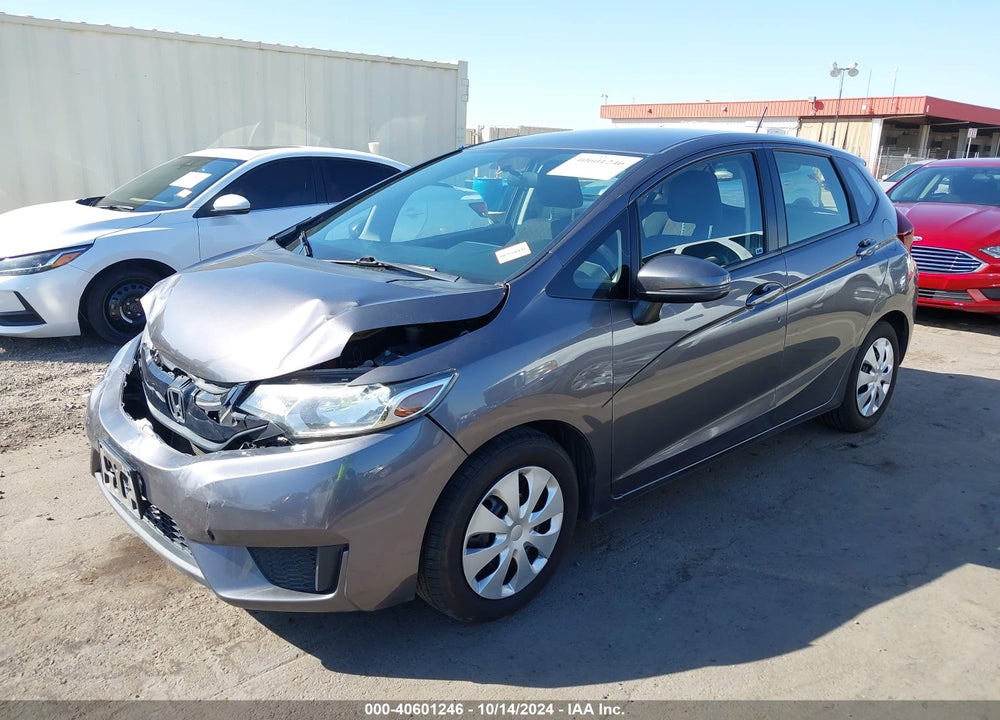 2017 HONDA FIT LX VIN: JHMGK5H55HS008437