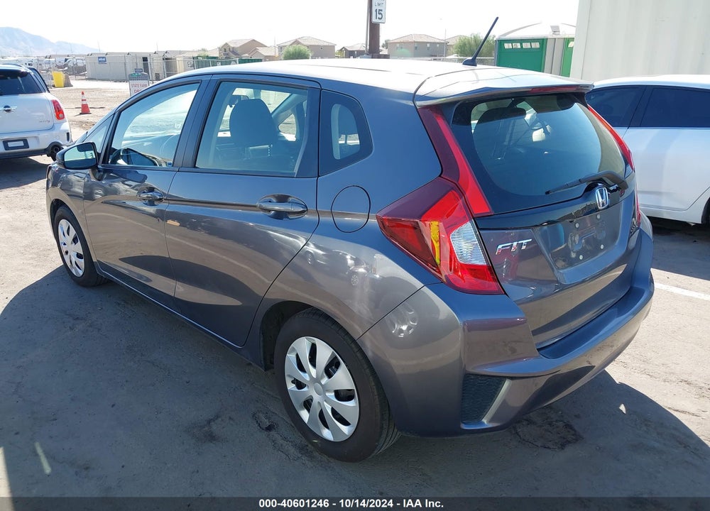 2017 HONDA FIT LX VIN: JHMGK5H55HS008437
