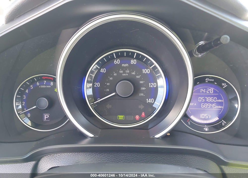 2017 HONDA FIT LX VIN: JHMGK5H55HS008437
