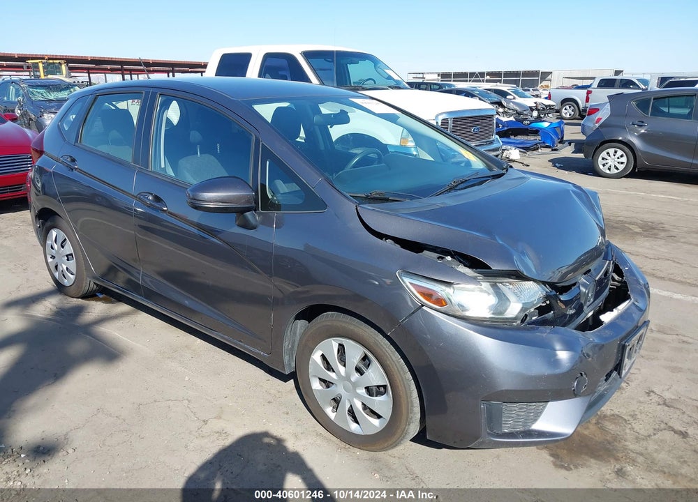 2017 HONDA FIT LX VIN: JHMGK5H55HS008437