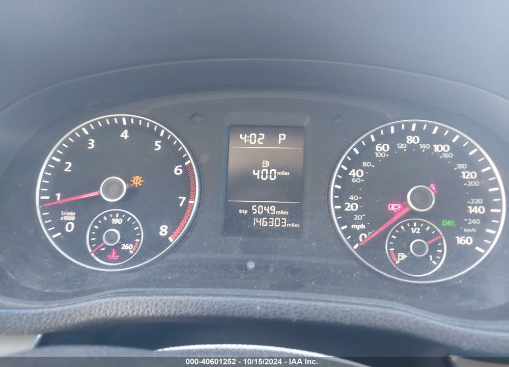 2012 VOLKSWAGEN PASSAT 2.5L S VIN: 1VWAP7A32CC024821