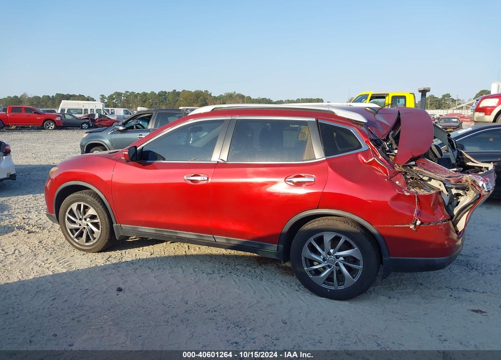 2015 NISSAN ROGUE SL VIN: 5N1AT2MTXFC909748
