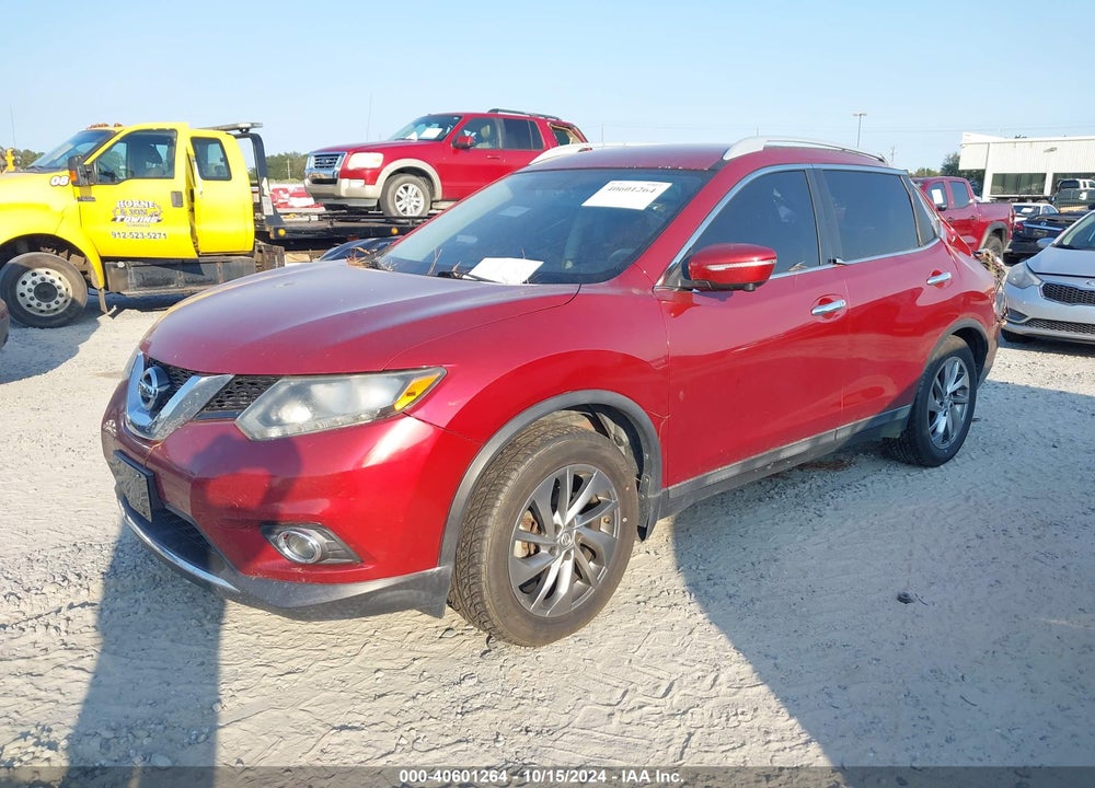 2015 NISSAN ROGUE SL VIN: 5N1AT2MTXFC909748