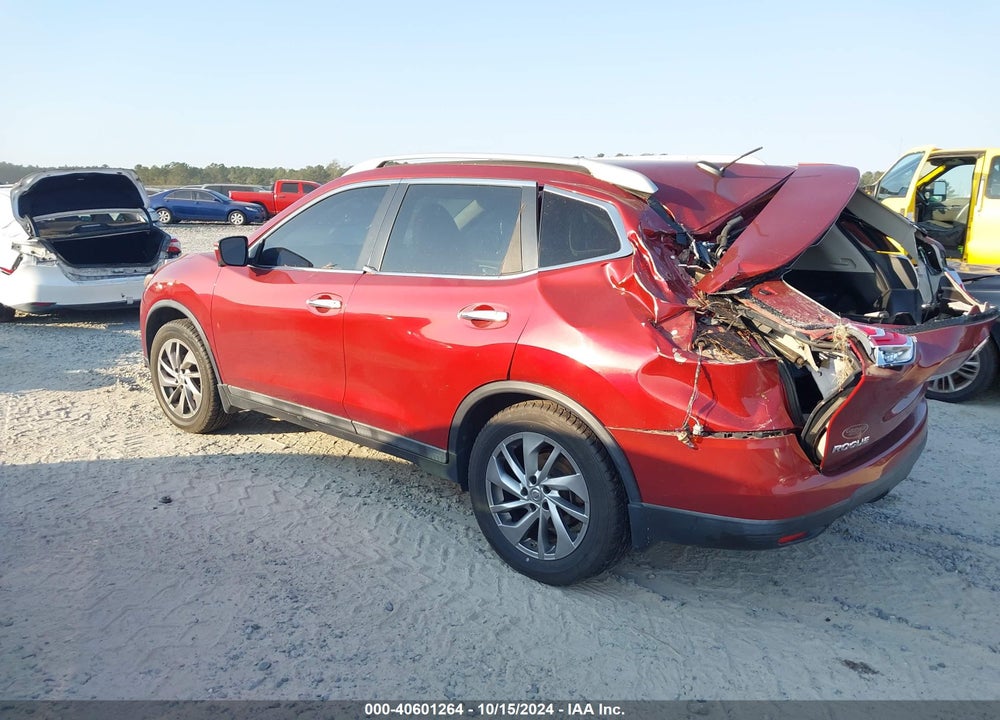 2015 NISSAN ROGUE SL VIN: 5N1AT2MTXFC909748