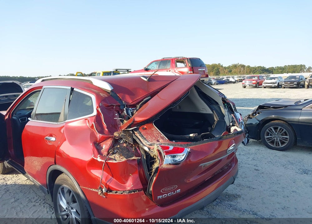 2015 NISSAN ROGUE SL VIN: 5N1AT2MTXFC909748