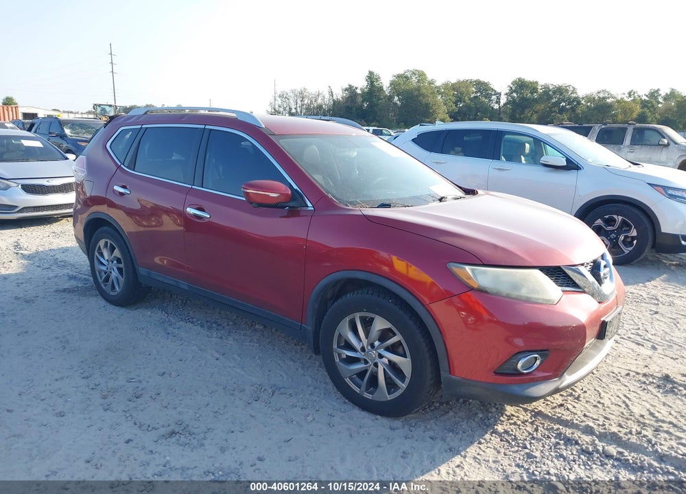 2015 NISSAN ROGUE SL VIN: 5N1AT2MTXFC909748