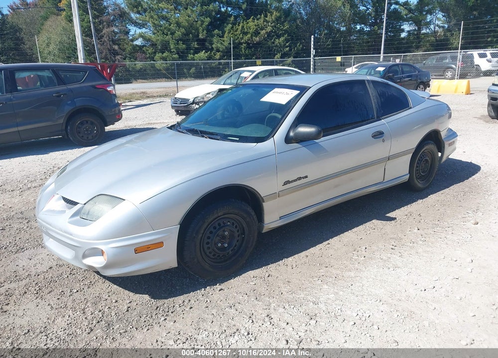 2001 PONTIAC SUNFIRE SE VIN: 1G2JB124917314277