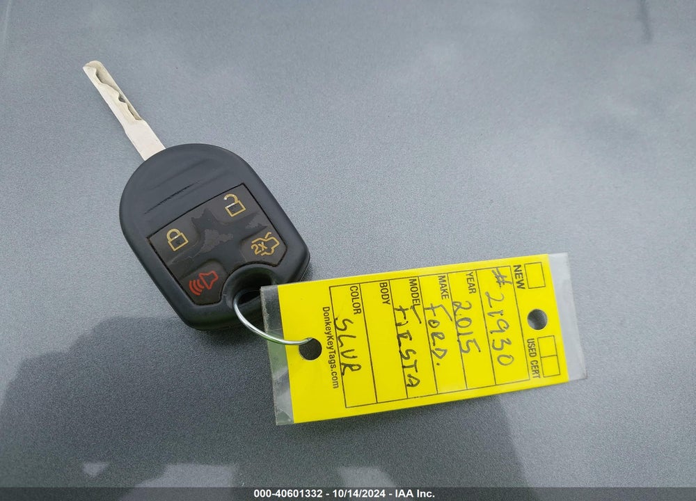 2015 FORD FIESTA SE VIN: 3FADP4EJ9FM105251