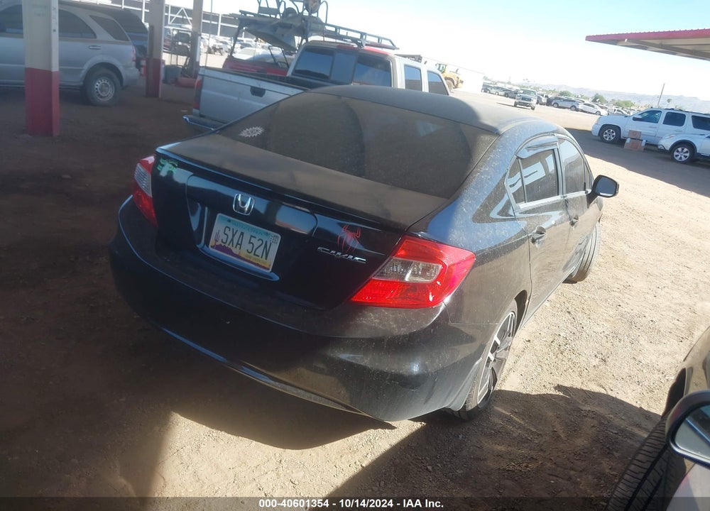 2012 HONDA CIVIC LX VIN: 19XFB2F5XCE343638