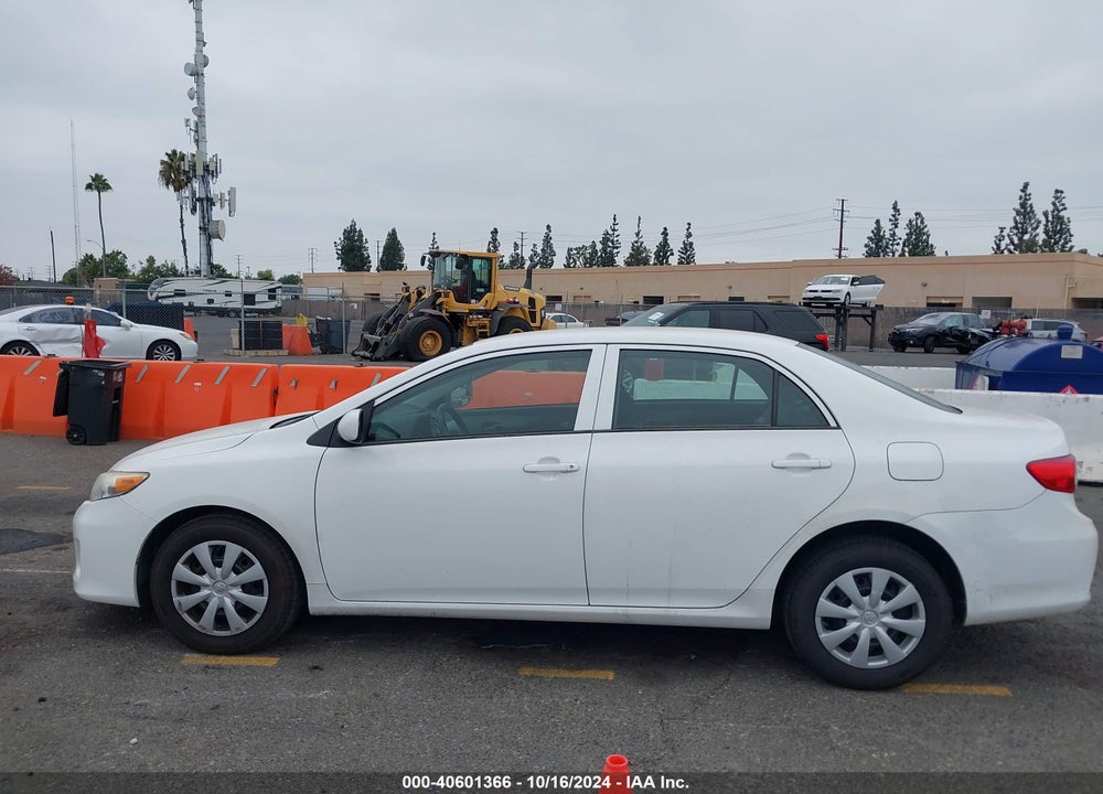 2013 TOYOTA COROLLA L VIN: 5YFBU4EE6DP207030