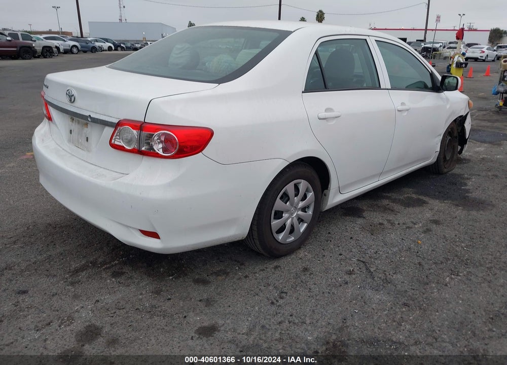 2013 TOYOTA COROLLA L VIN: 5YFBU4EE6DP207030