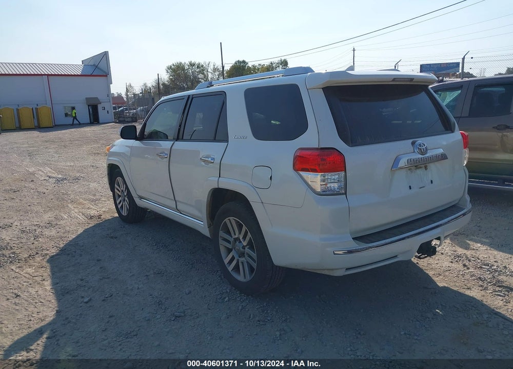 2013 TOYOTA 4RUNNER LIMITED VIN: JTEZU5JR7D5047617