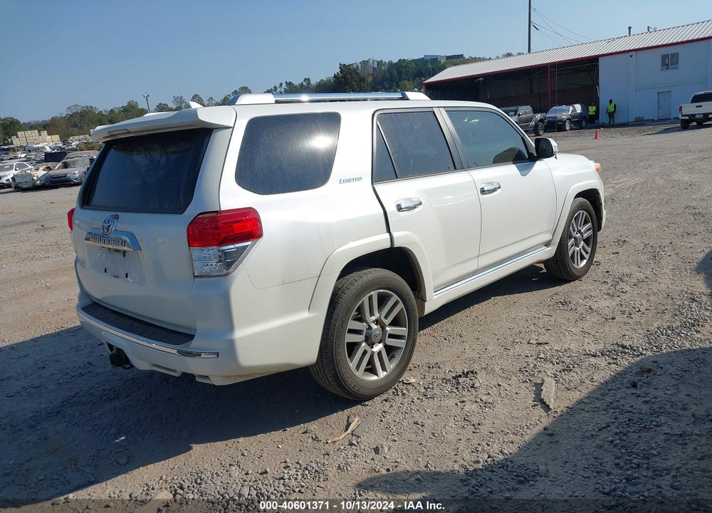 2013 TOYOTA 4RUNNER LIMITED VIN: JTEZU5JR7D5047617