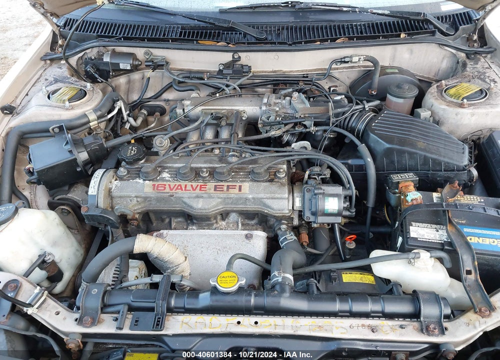 1992 TOYOTA COROLLA DLX VIN: 1NXAE94A2NZ378829