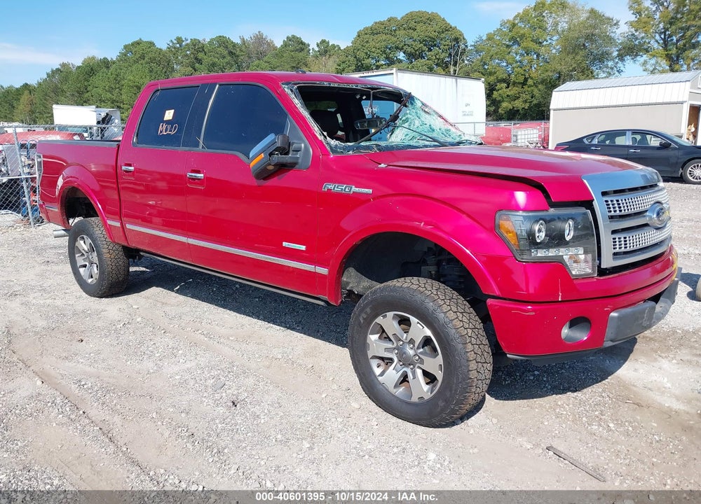 2012 FORD F-150 PLATINUM VIN: 1FTFW1CT2CFB01563