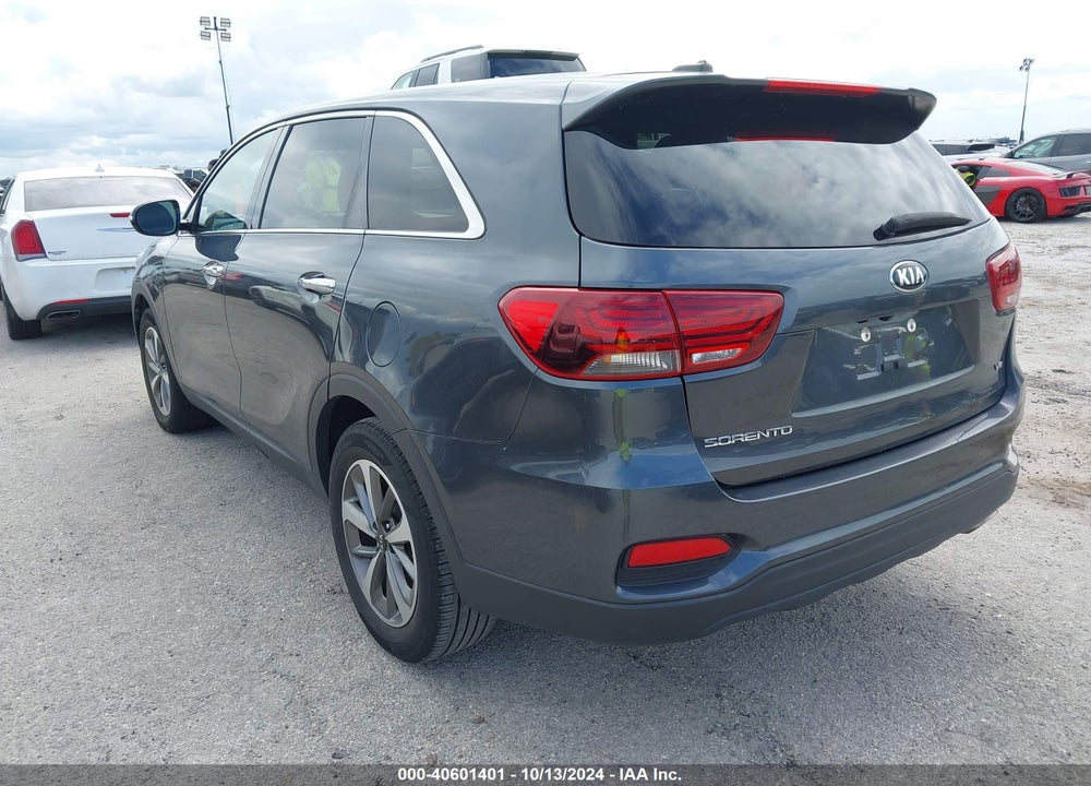 2020 KIA SORENTO 3.3L LX VIN: 5XYPG4A57LG689450