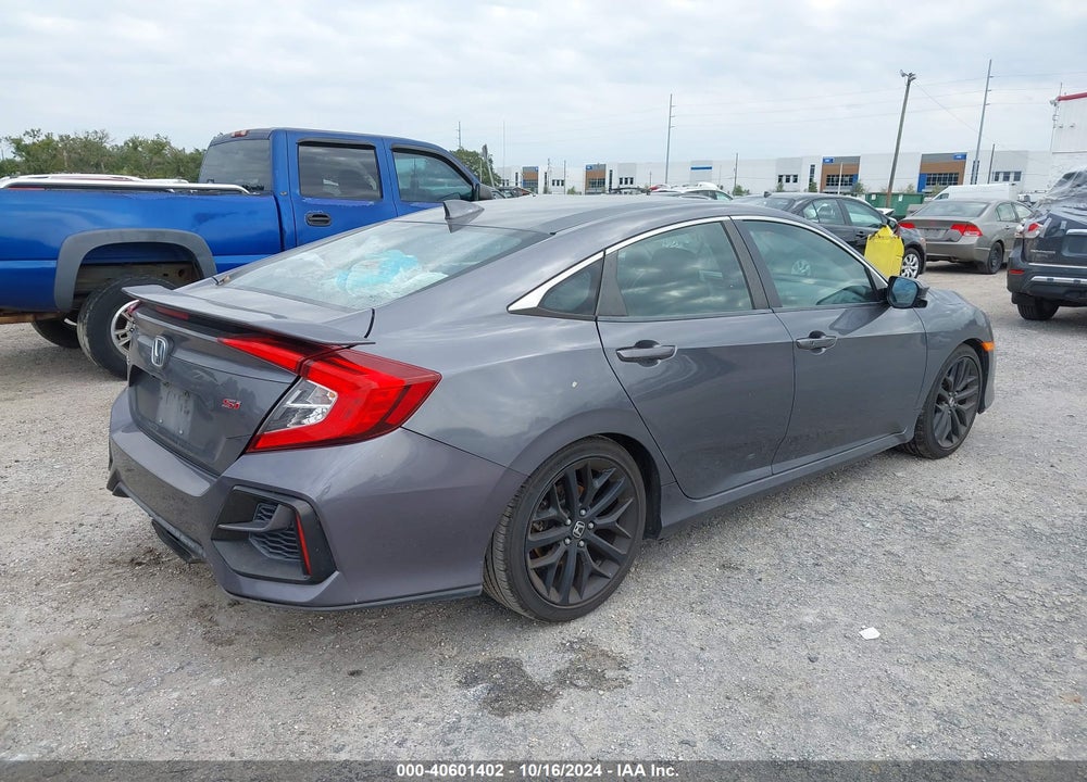 2020 HONDA CIVIC SI SEDAN VIN: 2HGFC1E51LH700400