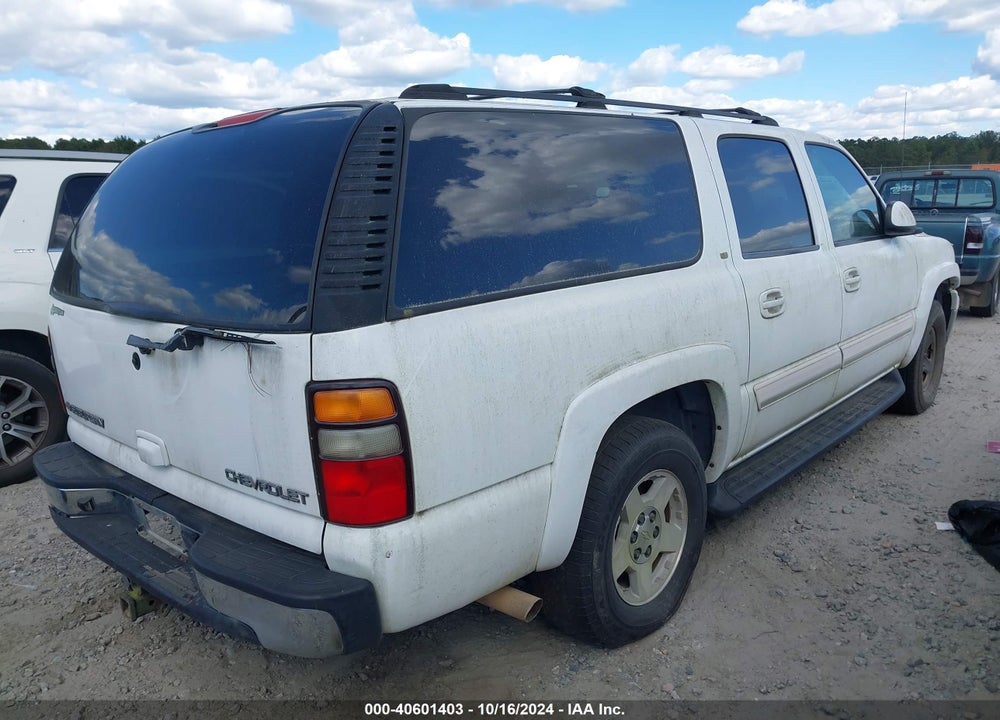2004 CHEVROLET SUBURBAN 1500 LT VIN: 3GNEC16Z84G286181