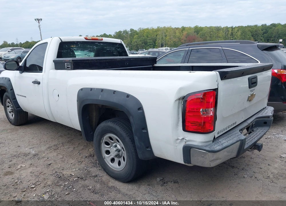 2007 CHEVROLET SILVERADO 1500 WORK TRUCK VIN: 1GCEC14C77Z653518
