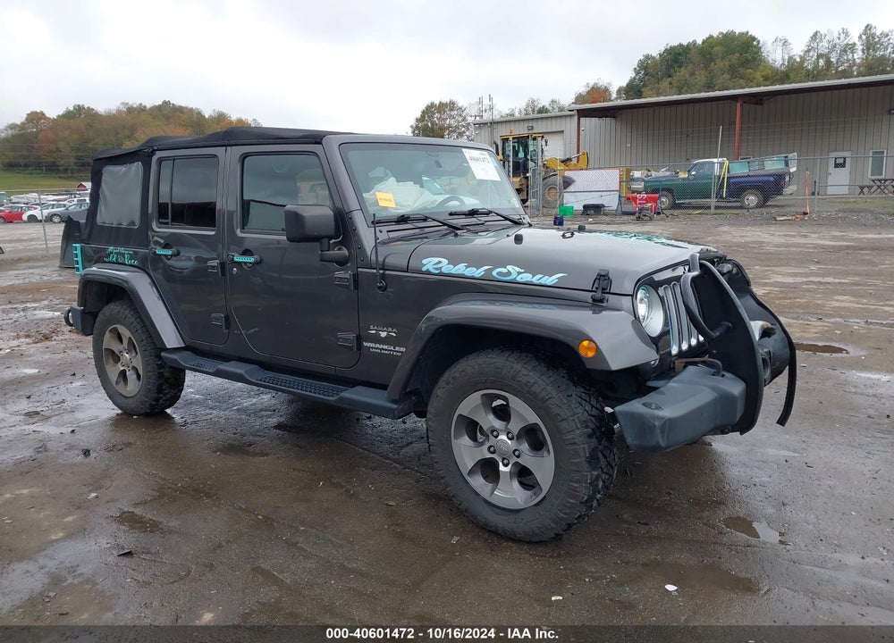 2017 JEEP WRANGLER UNLIMITED SAHARA 4X4 VIN: 1C4BJWEG2HL552656