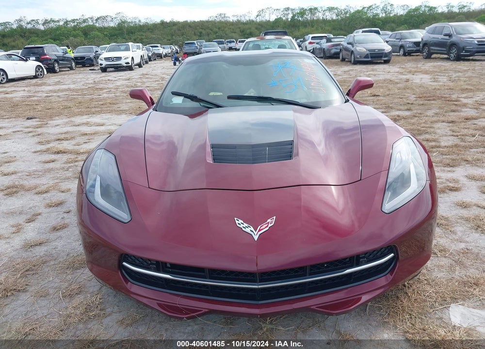 2016 CHEVROLET CORVETTE STINGRAY VIN: 1G1YD2D7XG5108156