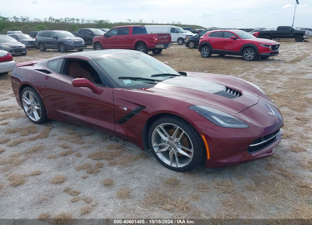 2016 CHEVROLET CORVETTE STINGRAY VIN: 1G1YD2D7XG5108156