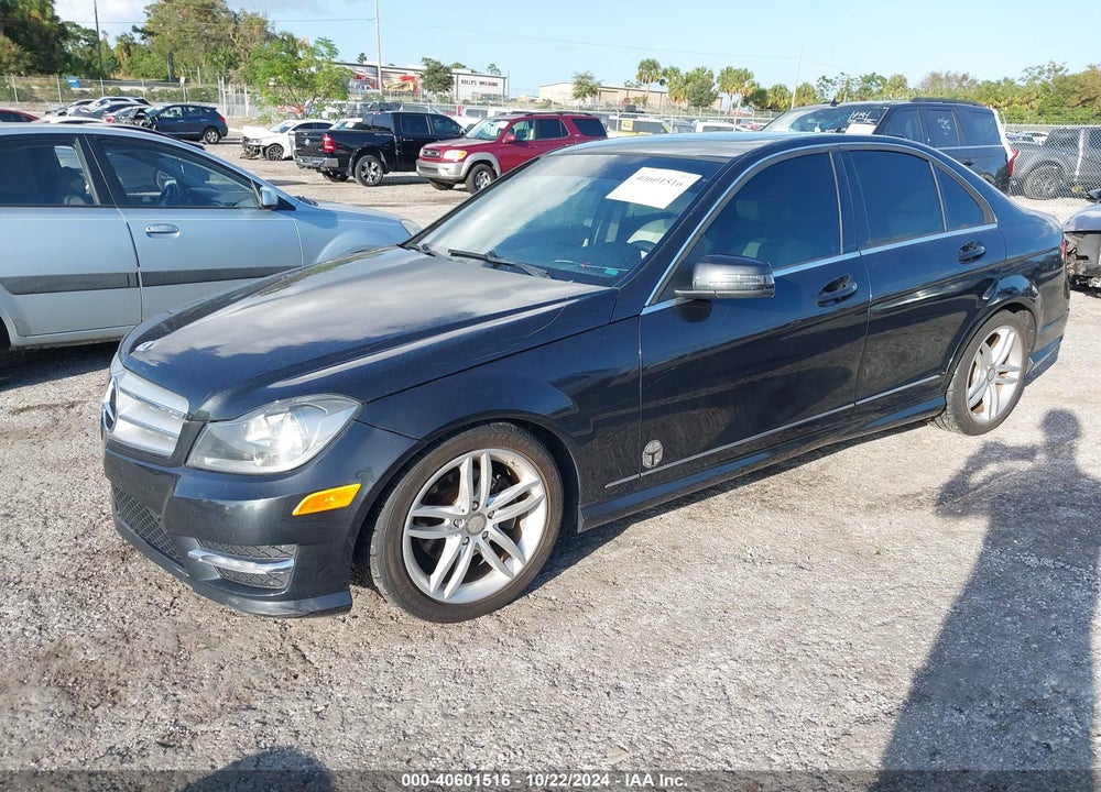 2012 MERCEDES-BENZ C 300 VIN: WDDGF8BB7CA709149