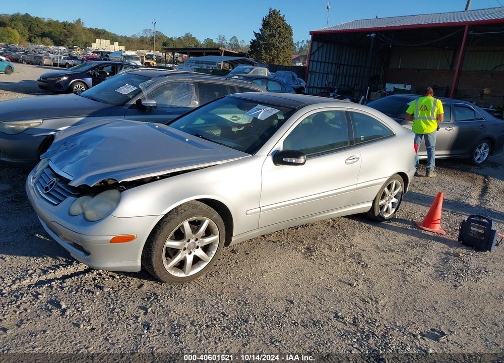 2003 MERCEDES-BENZ C 230 KOMPRESSOR SPORT VIN: WDBRN40J43A399078