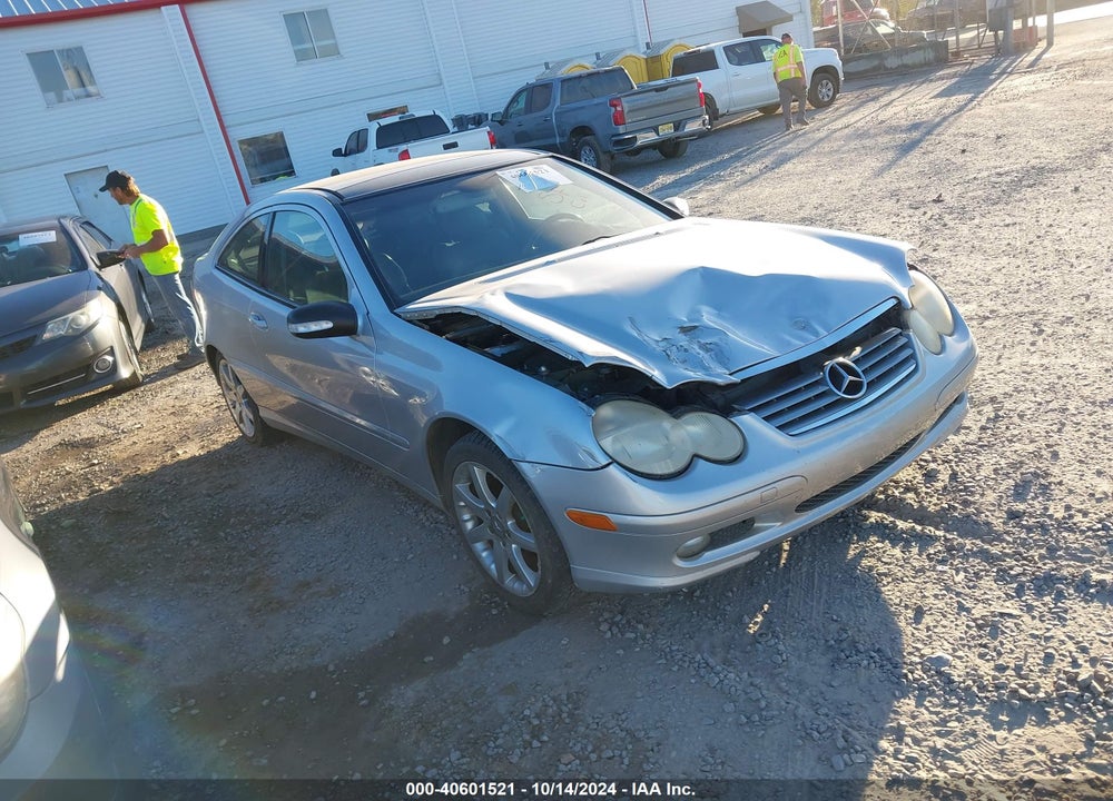 2003 MERCEDES-BENZ C 230 KOMPRESSOR SPORT VIN: WDBRN40J43A399078