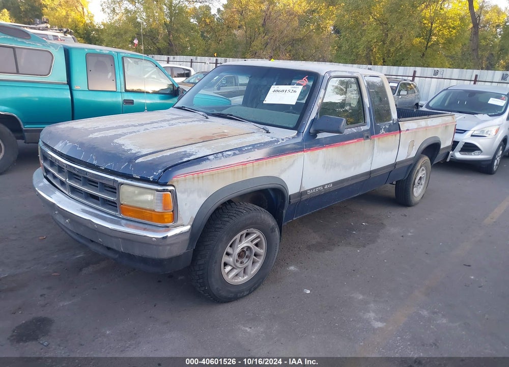 1992 DODGE DAKOTA VIN: 1B7GG23X0NS646066