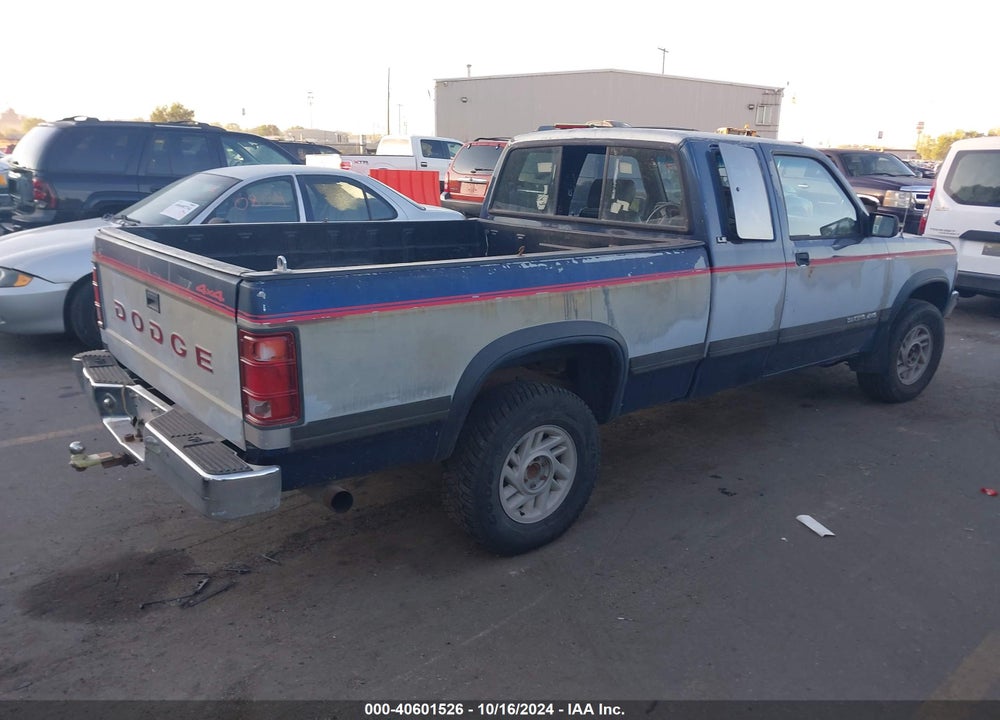 1992 DODGE DAKOTA VIN: 1B7GG23X0NS646066