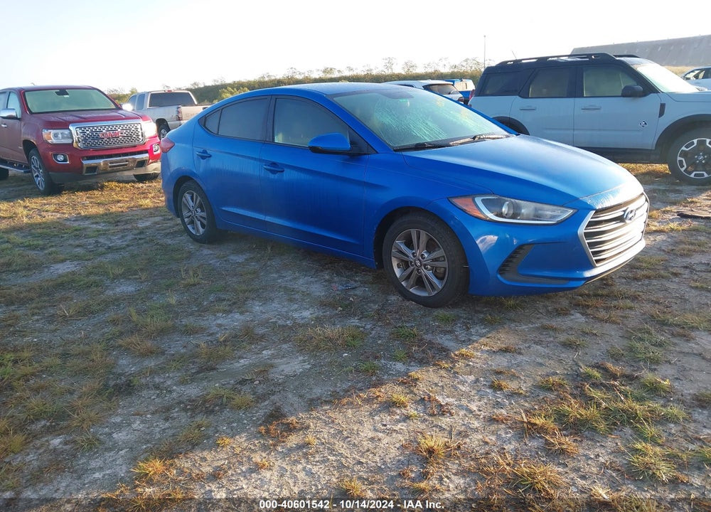 2017 HYUNDAI ELANTRA SE VIN: KMHD84LF8HU172312