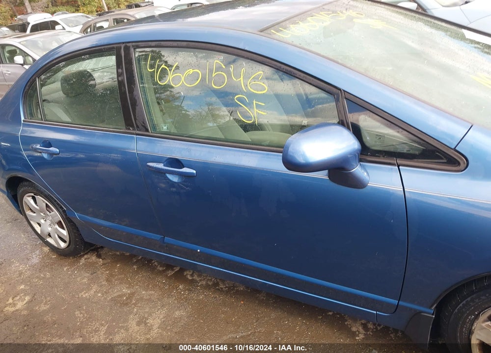 2006 HONDA CIVIC LX VIN: 1HGFA16536L058595