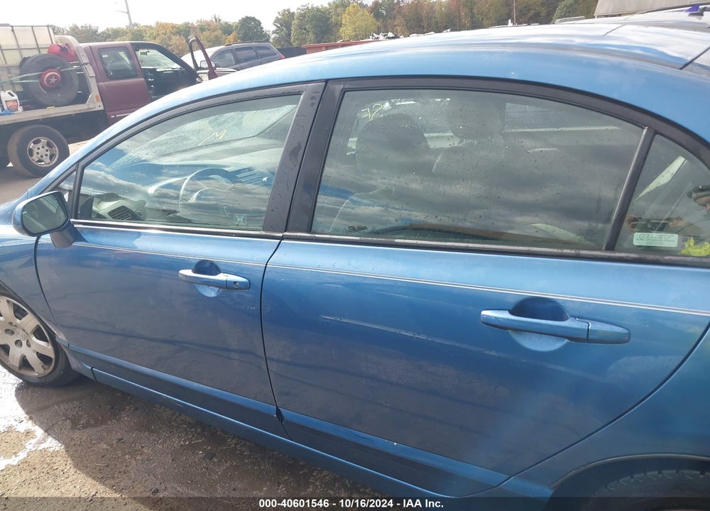 2006 HONDA CIVIC LX VIN: 1HGFA16536L058595
