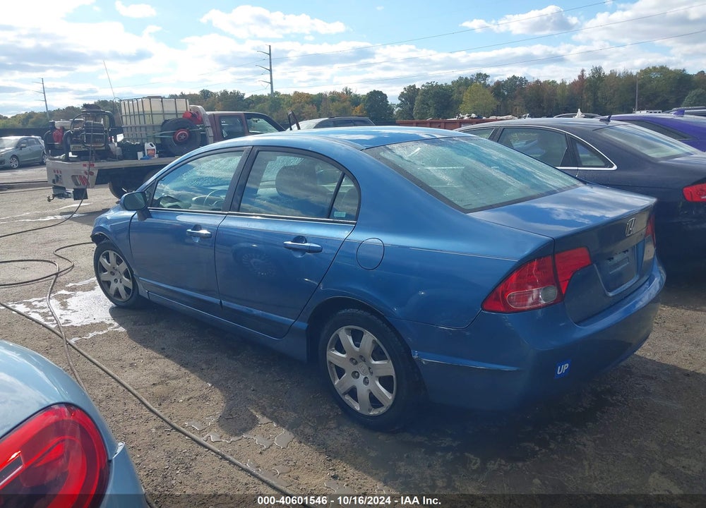 2006 HONDA CIVIC LX VIN: 1HGFA16536L058595