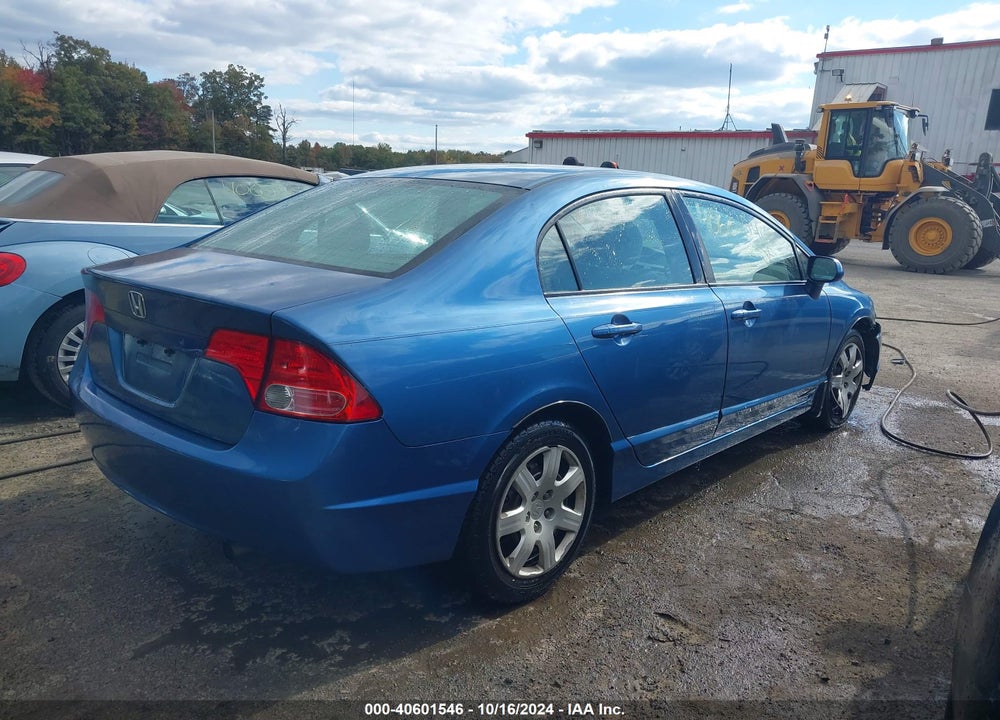 2006 HONDA CIVIC LX VIN: 1HGFA16536L058595