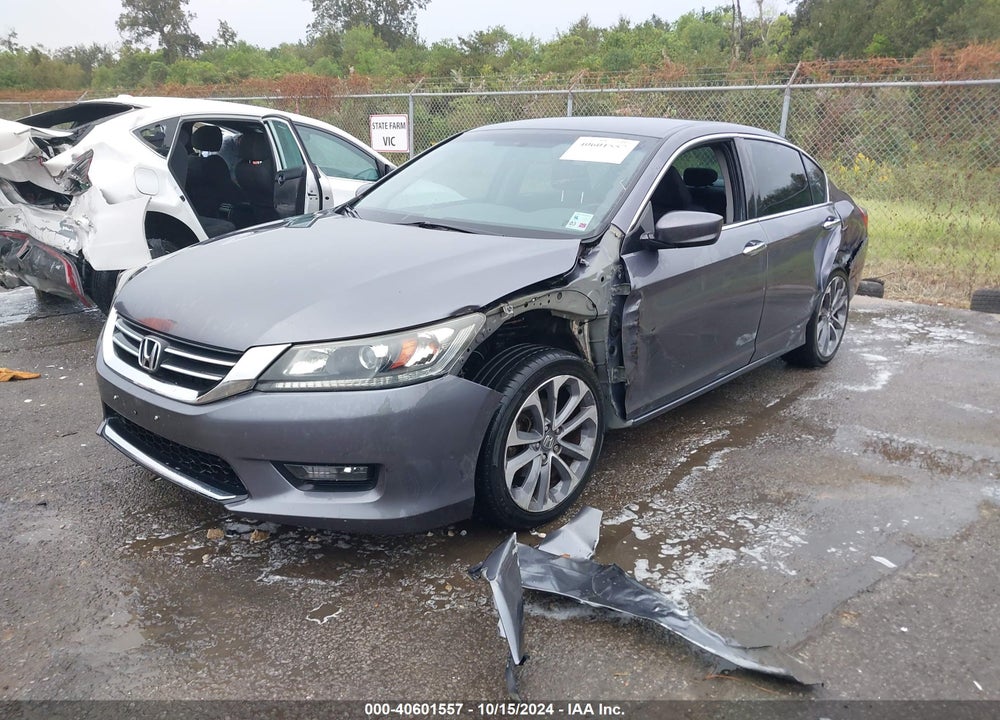 2014 HONDA ACCORD SPORT VIN: 1HGCR2F57EA053783