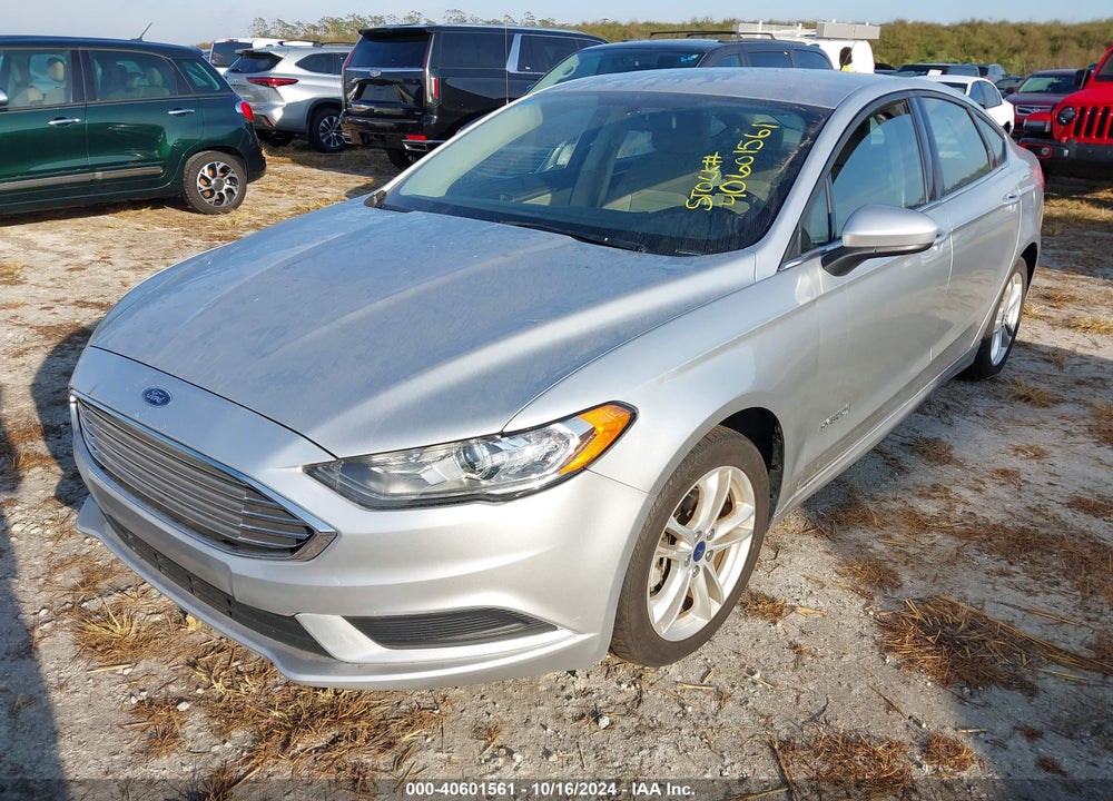 2018 FORD FUSION HYBRID SE VIN: 3FA6P0LU9JR141600