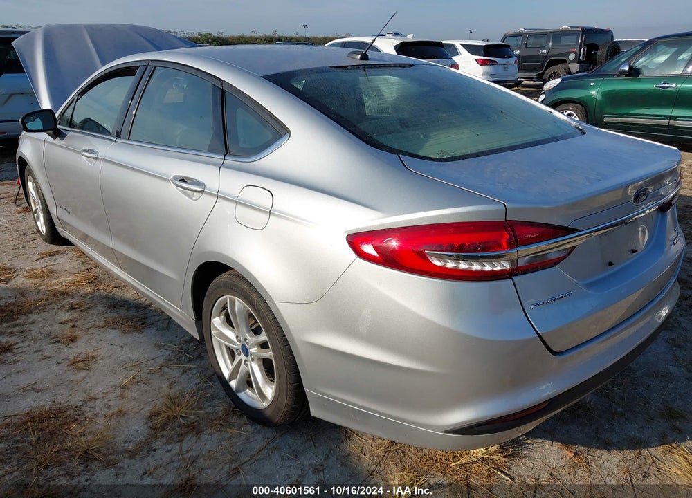 2018 FORD FUSION HYBRID SE VIN: 3FA6P0LU9JR141600