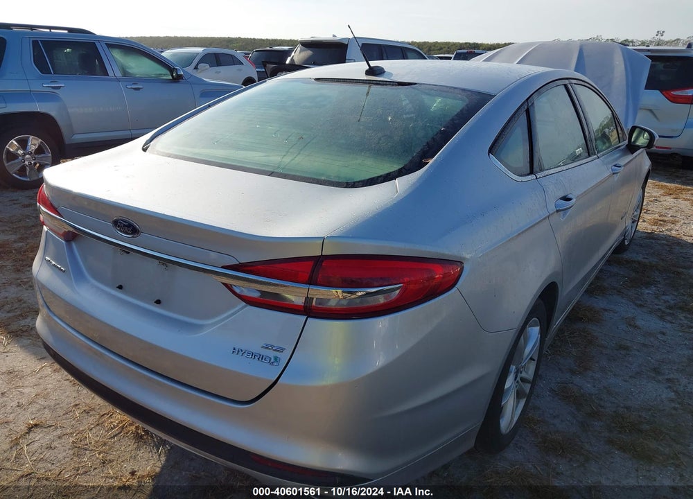 2018 FORD FUSION HYBRID SE VIN: 3FA6P0LU9JR141600