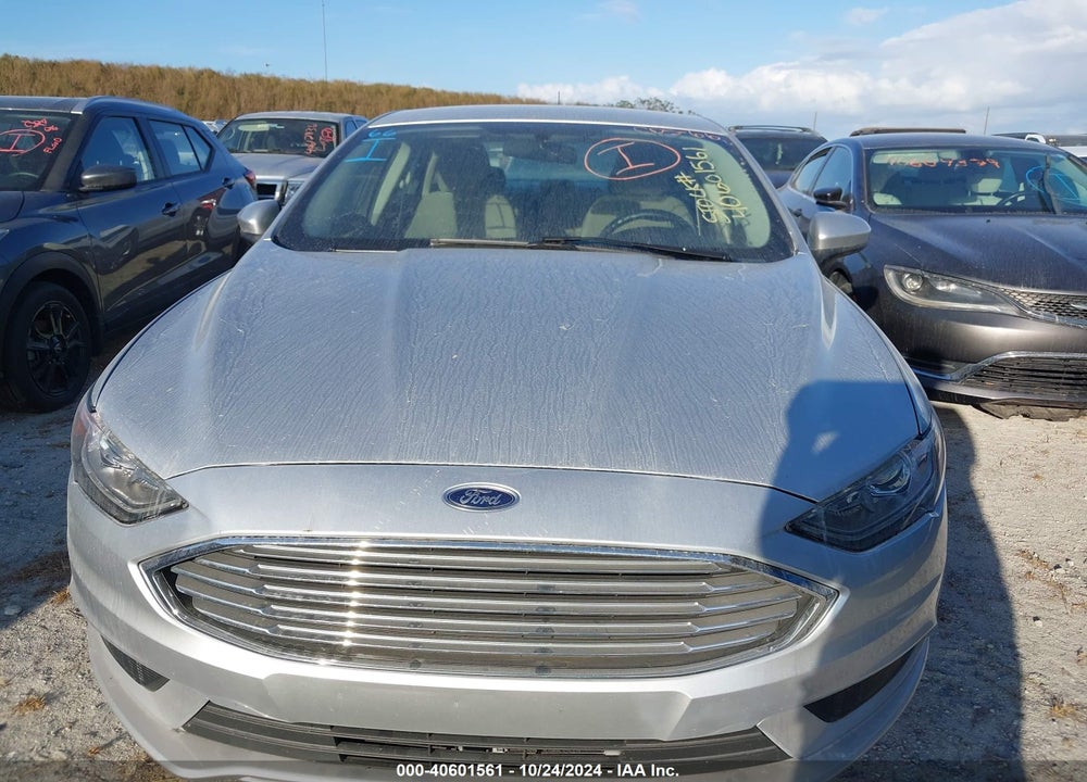2018 FORD FUSION HYBRID SE VIN: 3FA6P0LU9JR141600