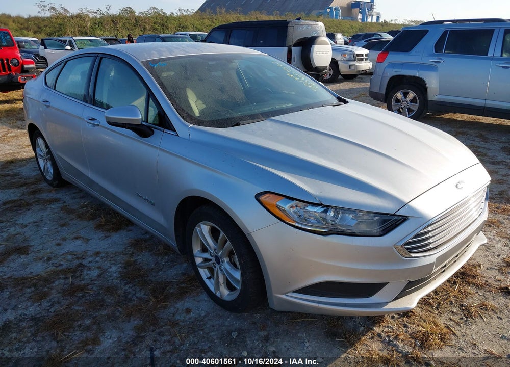 2018 FORD FUSION HYBRID SE VIN: 3FA6P0LU9JR141600