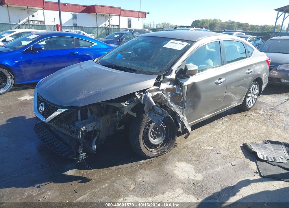 2016 NISSAN SENTRA SV VIN: 3N1AB7AP4GL675854