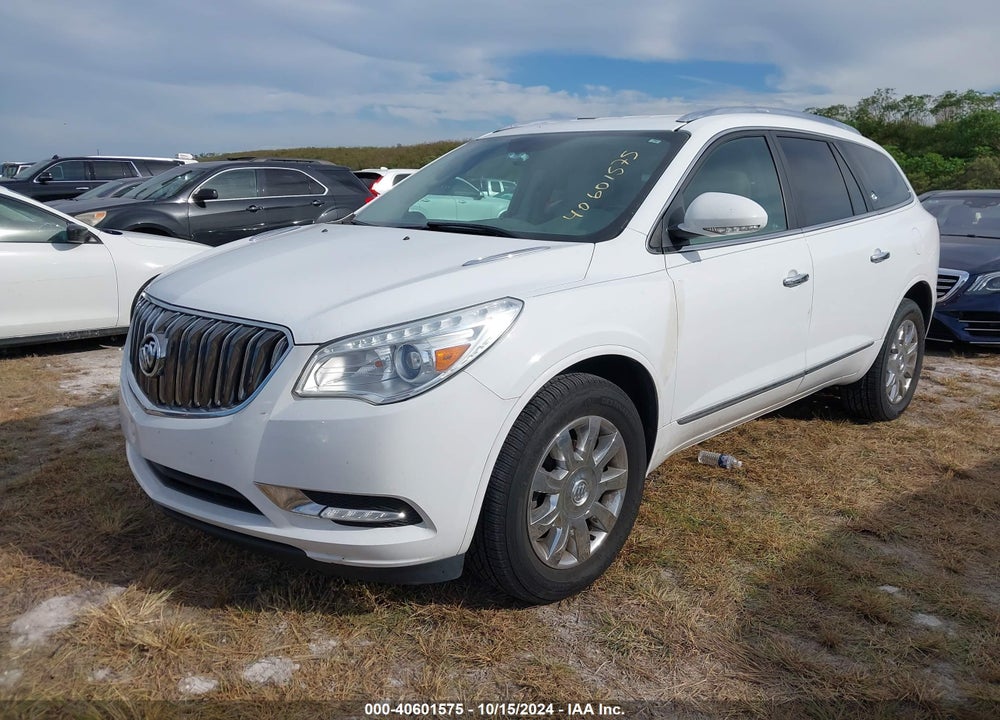 2017 BUICK ENCLAVE LEATHER VIN: 5GAKRBKD1HJ322583