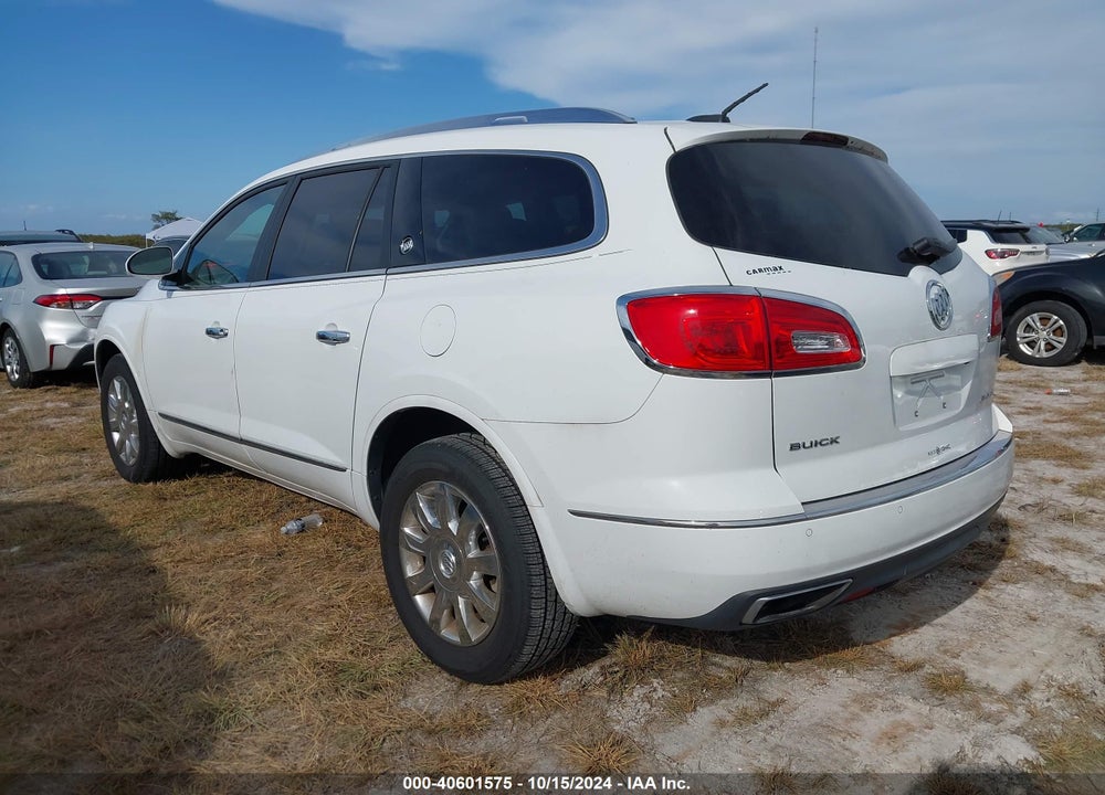 2017 BUICK ENCLAVE LEATHER VIN: 5GAKRBKD1HJ322583