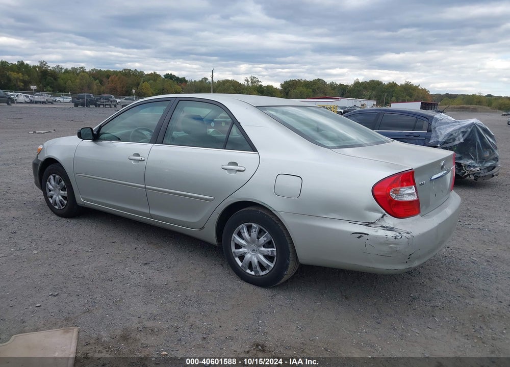 2004 TOYOTA CAMRY LE/SE/STD/XLE VIN: JTDBE32K040245980