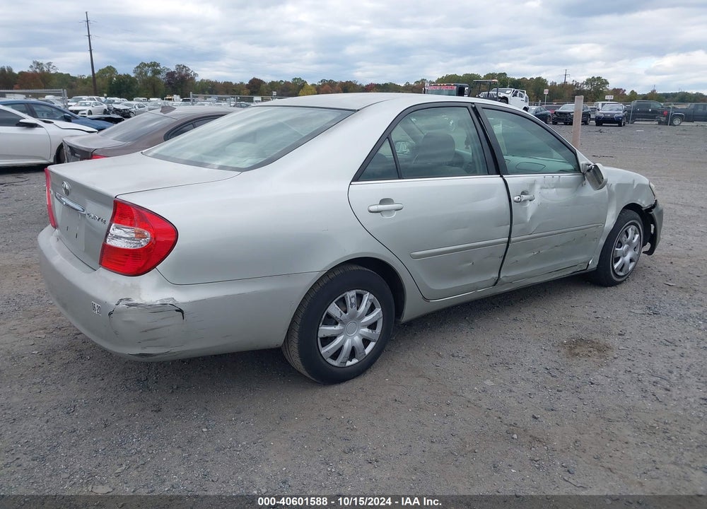 2004 TOYOTA CAMRY LE/SE/STD/XLE VIN: JTDBE32K040245980