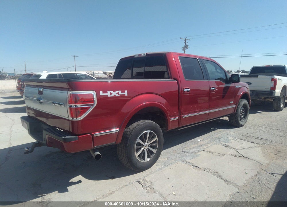 2014 FORD F-150 PLATINUM VIN: 1FTFW1ET9EFB46645
