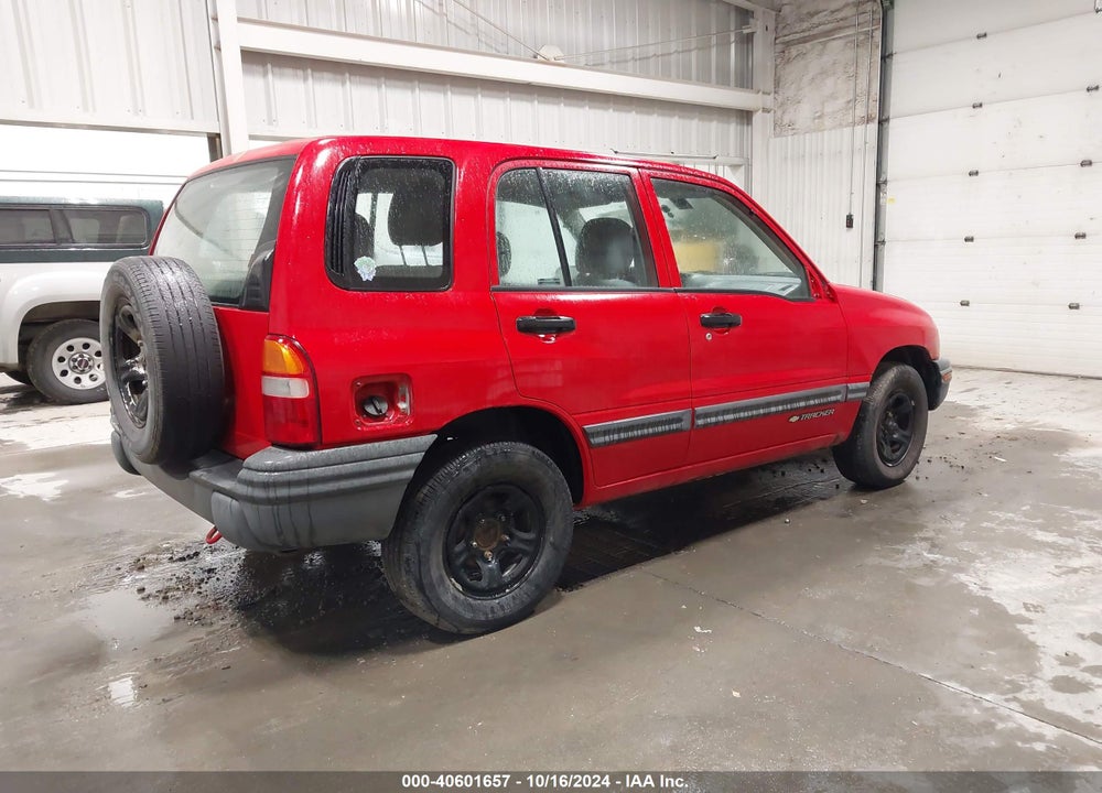 1999 CHEVROLET TRACKER VIN: 2CNBJ13C0X6932505