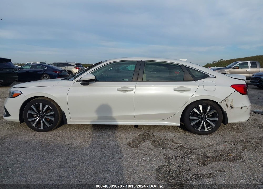 2022 HONDA CIVIC EX VIN: JHMFE1F77NX003335